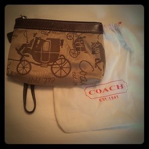Coach wristlet